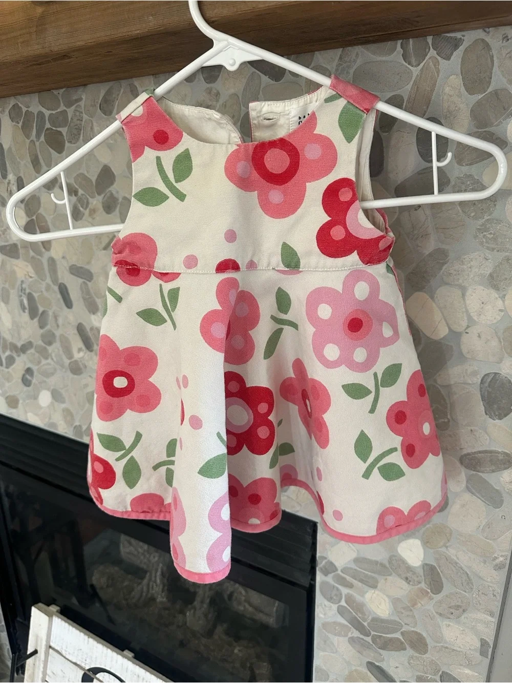 Baby Gap Dress in Pink and Red. 3-6 mos.
